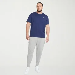 Nike Club Embroidered Logo Mens Crew Neck Short Sleeve Active Big and Tall T-Shirt