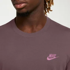 Nike Club Embroidered Logo Mens Crew Neck Short Sleeve Active Big and Tall T-Shirt