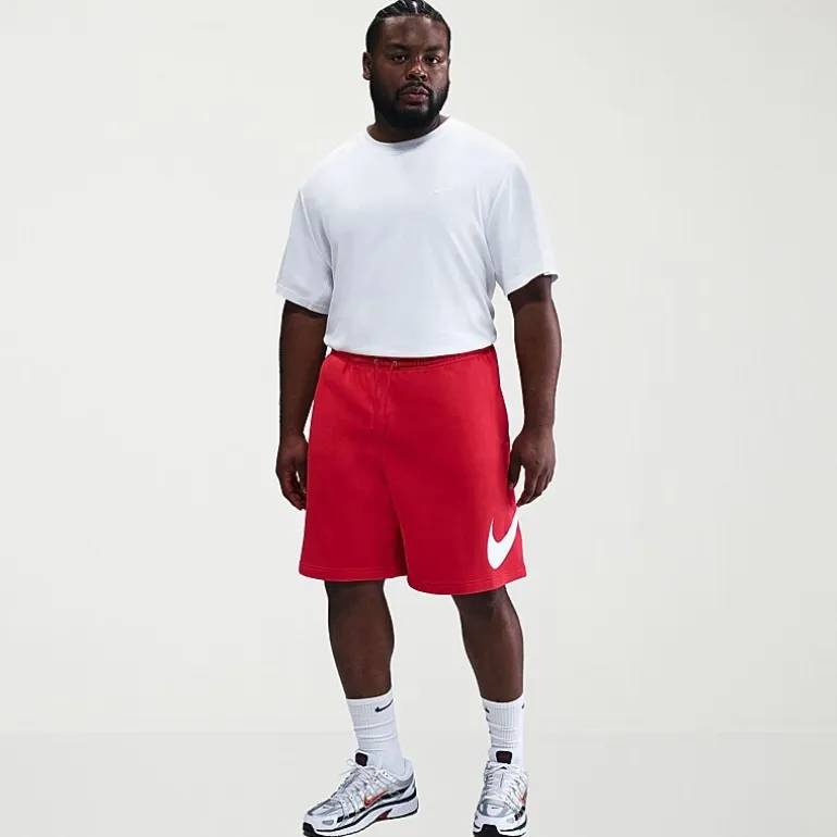 Nike Club Fleece Mens Mid Rise 11" Basketball Short