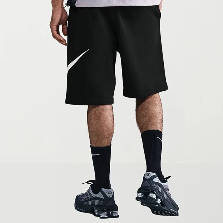 Nike Club Fleece Mens Mid Rise 11" Basketball Short