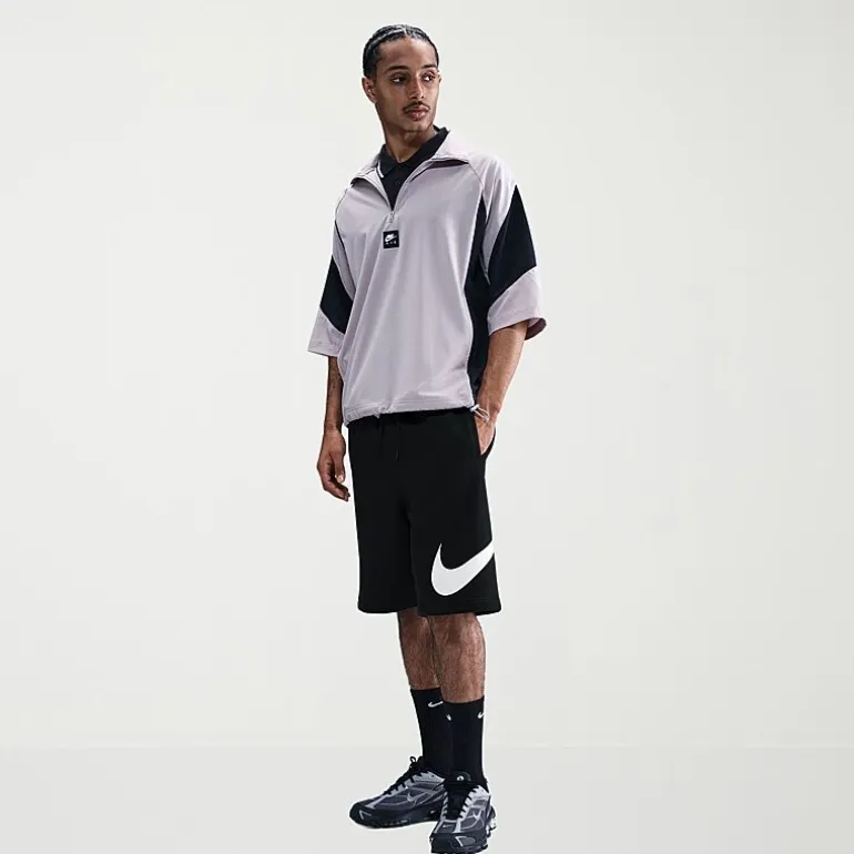 Nike Club Fleece Mens Mid Rise 11" Basketball Short