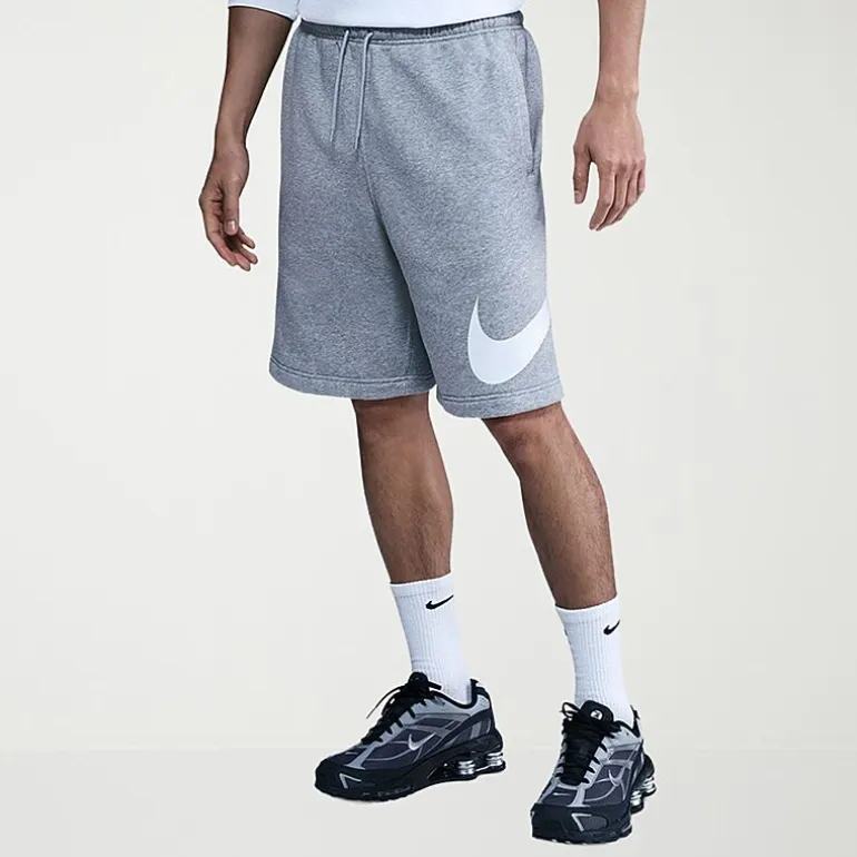 Nike Club Fleece Mens Mid Rise 11" Basketball Short