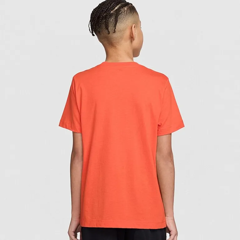 Nike Club Just Do It Big Kid Unisex Crew Neck Short Sleeve Regular Fit Graphic T-Shirt