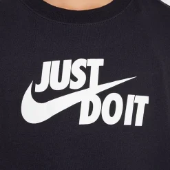 Nike Club Just Do It Big Kid Unisex Crew Neck Short Sleeve Regular Fit Graphic T-Shirt