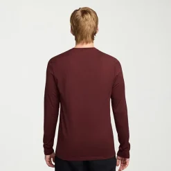 Nike Club Mens Crew Neck Long Sleeve Quick Dry Active Big and Tall T-Shirt