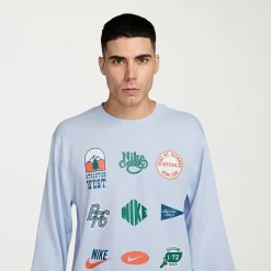 Nike Club Mens Crew Neck Long Sleeve Sweatshirt