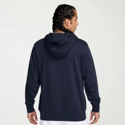 Nike Club Mens Long Sleeve Fleece Zipper Active Big and Tall Hoodie