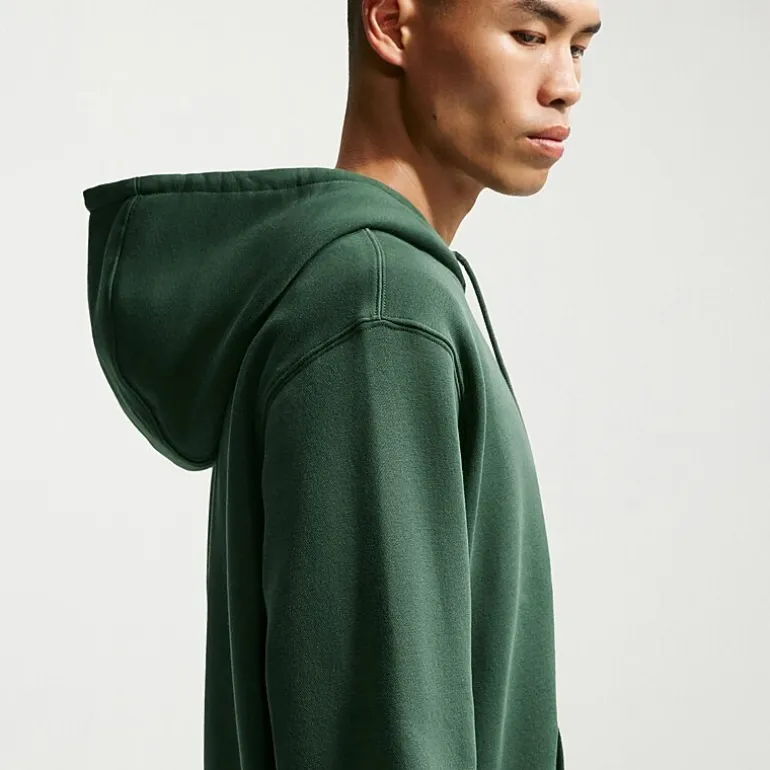 Nike Club Mens Long Sleeve Fleece Zipper Active Hoodie