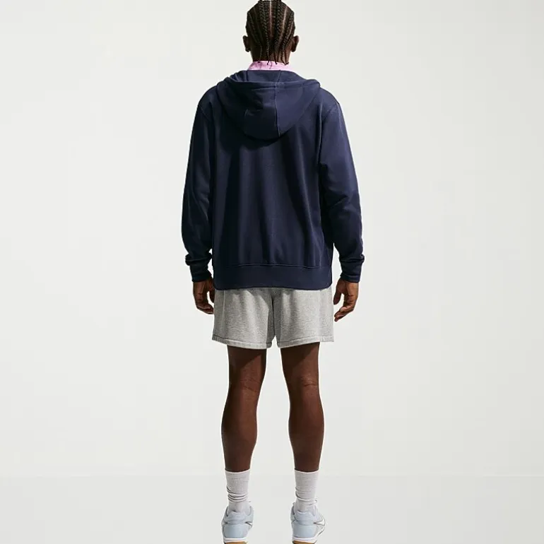 Nike Club Mens Long Sleeve Fleece Zipper Active Hoodie