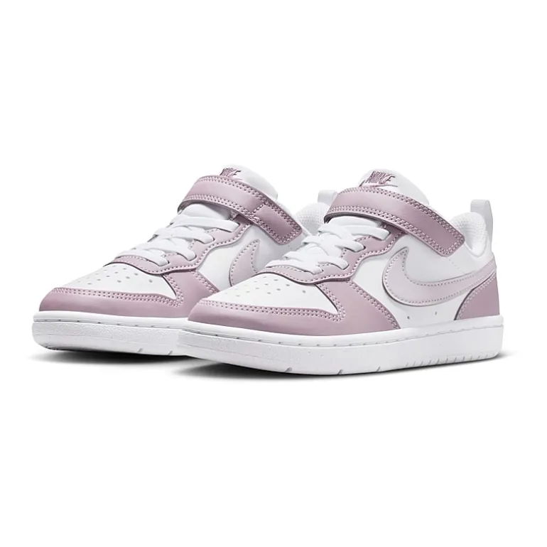 Nike Court Borough Low Little Kid Girls Sneakers
