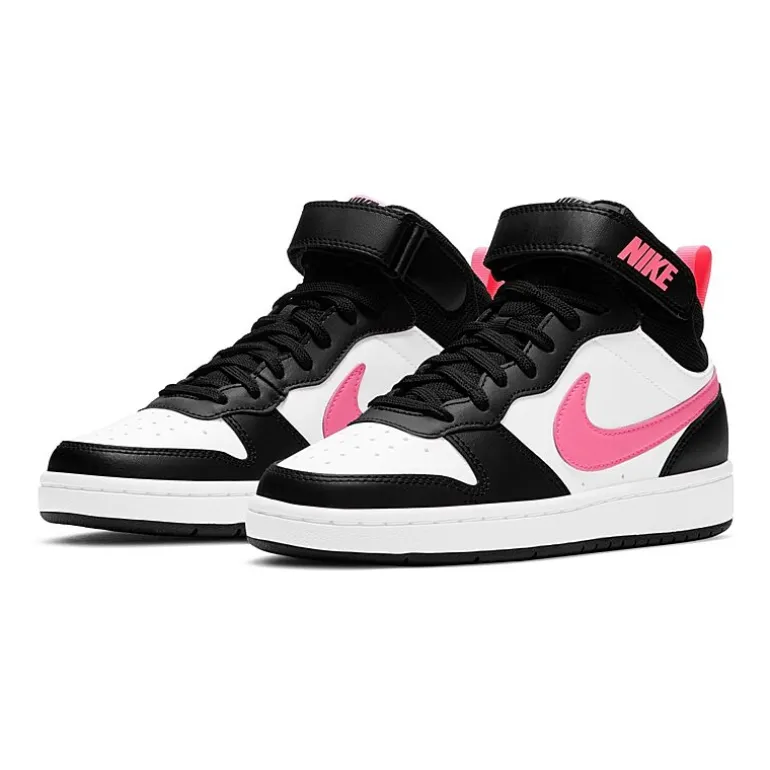 Nike Court Borough Mid 2 Big Kid Girls Sneakers