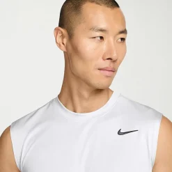Nike Dri Fit Mens Crew Neck Sleeveless Muscle T-Shirt