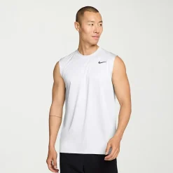 Nike Dri Fit Mens Crew Neck Sleeveless Muscle T-Shirt