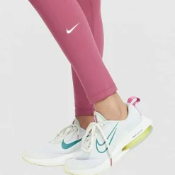 Nike Dri-Fit One Big Kid Girls High Rise Knit Active Skinny Full Length Leggings