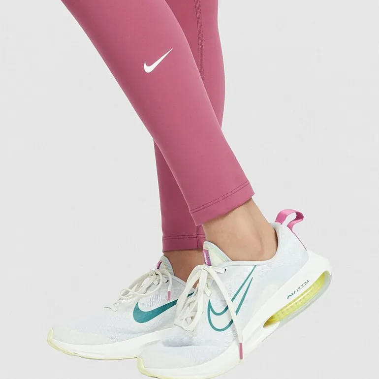 Nike Dri-Fit One Big Kid Girls High Rise Knit Active Skinny Full Length Leggings