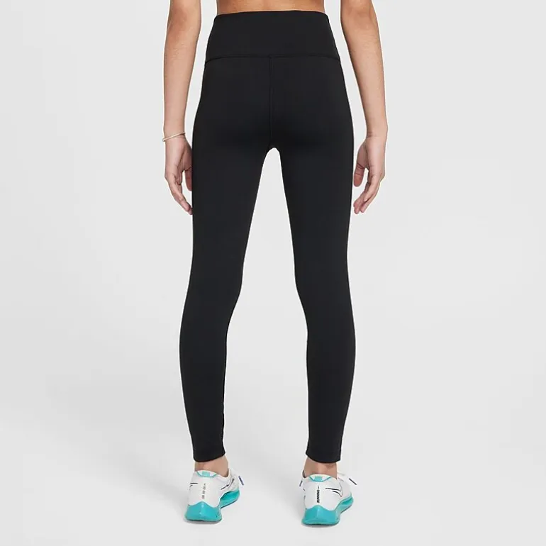 Nike Dri-Fit One Big Kid Girls High Rise Knit Active Skinny Full Length Leggings
