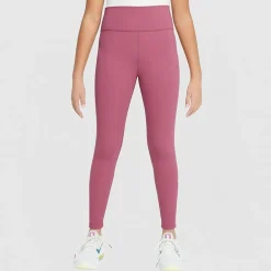 Nike Dri-Fit One Big Kid Girls High Rise Knit Active Skinny Full Length Leggings