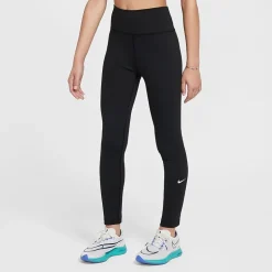Nike Dri-Fit One Big Kid Girls High Rise Knit Active Skinny Full Length Leggings