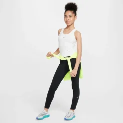Nike Dri-Fit One Big Kid Girls High Rise Knit Active Skinny Full Length Leggings