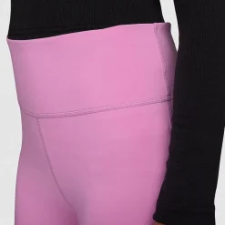 Nike Dri-Fit One Big Kid Girls High Rise Knit Active Flare Full Length Leggings