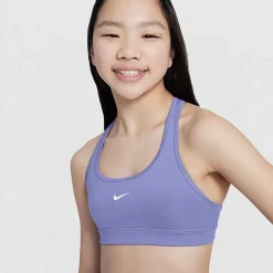 Nike Dri-Fit Swoosh Big Kid Girls Sports Bra
