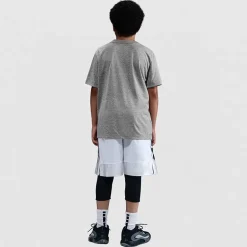 Nike Dri-Fit Swoosh Big Kid Unisex Crew Neck Short Sleeve Active T-Shirt