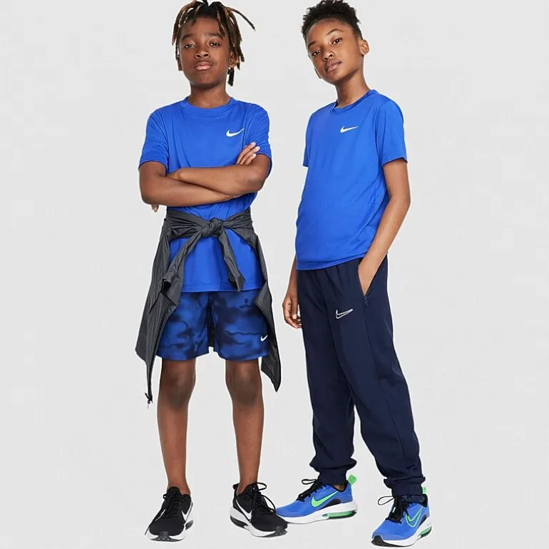 Nike Dri-Fit Swoosh Big Kid Unisex Crew Neck Short Sleeve Active T-Shirt
