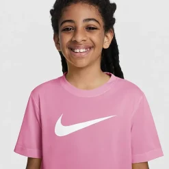 Nike Dri-Fit Swoosh Unisex Crew Neck Short Sleeve Regular Fit Graphic T-Shirt