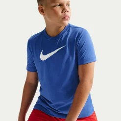 Nike Dri-Fit Swoosh Unisex Crew Neck Short Sleeve Regular Fit Graphic T-Shirt