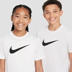 Nike Dri-Fit Swoosh Unisex Crew Neck Short Sleeve Regular Fit Graphic T-Shirt
