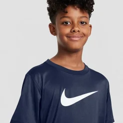 Nike Dri-Fit Swoosh Unisex Crew Neck Short Sleeve Regular Fit Graphic T-Shirt