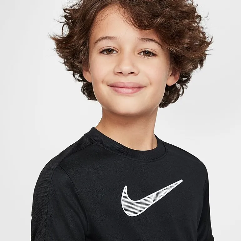 Nike Dri-Fit Trophy Big Kid Unisex Crew Neck Short Sleeve Regular Fit Graphic T-Shirt