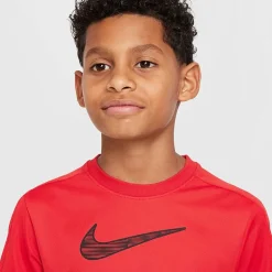 Nike Dri-Fit Trophy Big Kid Unisex Crew Neck Short Sleeve Regular Fit Graphic T-Shirt