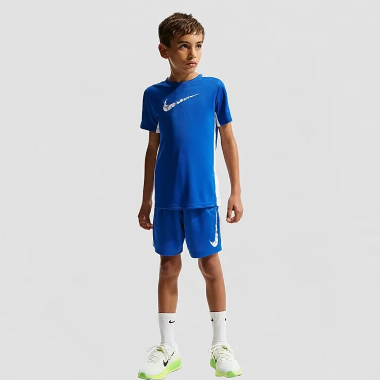 Nike Dri-Fit Trophy Big Kid Unisex Crew Neck Short Sleeve Regular Fit Graphic T-Shirt