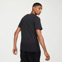 Nike Embroidered Logo Mens Crew Neck Short Sleeve Embroidered Active T-Shirt