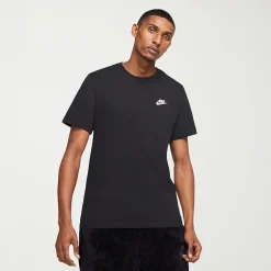Nike Embroidered Logo Mens Crew Neck Short Sleeve Embroidered Active T-Shirt