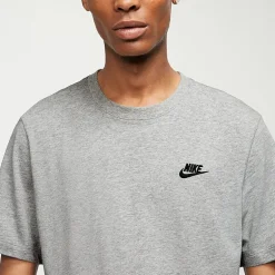 Nike Embroidered Logo Mens Crew Neck Short Sleeve Embroidered Active T-Shirt