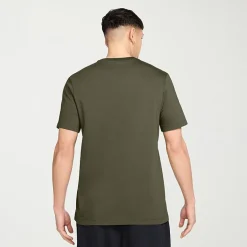Nike Embroidered Logo Mens Crew Neck Short Sleeve Embroidered Active T-Shirt