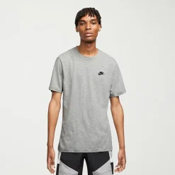 Nike Embroidered Logo Mens Crew Neck Short Sleeve Embroidered Active T-Shirt