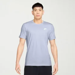 Nike Embroidered Logo Mens Crew Neck Short Sleeve Embroidered Active T-Shirt