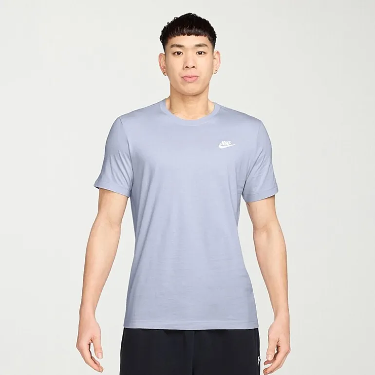 Nike Embroidered Logo Mens Crew Neck Short Sleeve Embroidered Active T-Shirt