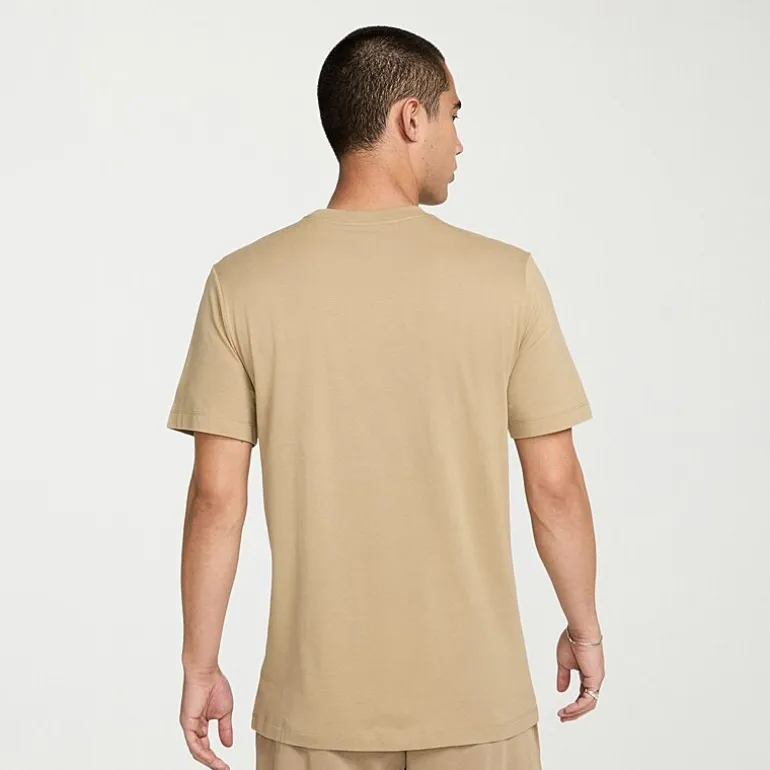 Nike Embroidered Logo Mens Crew Neck Short Sleeve Embroidered Active T-Shirt