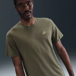 Nike Embroidered Logo Mens Crew Neck Short Sleeve Embroidered Active T-Shirt