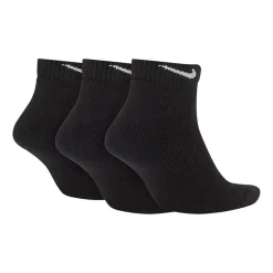 Nike Everday Plus Cushioned Unisex Adult Breathable Multi-Pack 3 Pair Low Cut Socks