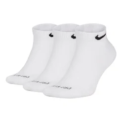 Nike Everday Plus Cushioned Unisex Adult Breathable Multi-Pack 3 Pair Low Cut Socks