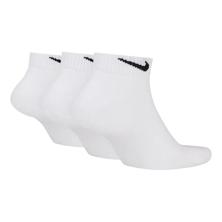 Nike Everday Plus Cushioned Unisex Adult Breathable Multi-Pack 3 Pair Low Cut Socks