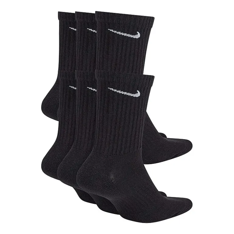 Nike Everyday Cushioned Unisex Adult 6 Pair Crew Socks