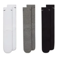 Nike Everyday Cushioned Unisex Adult 3 Pair Crew Socks