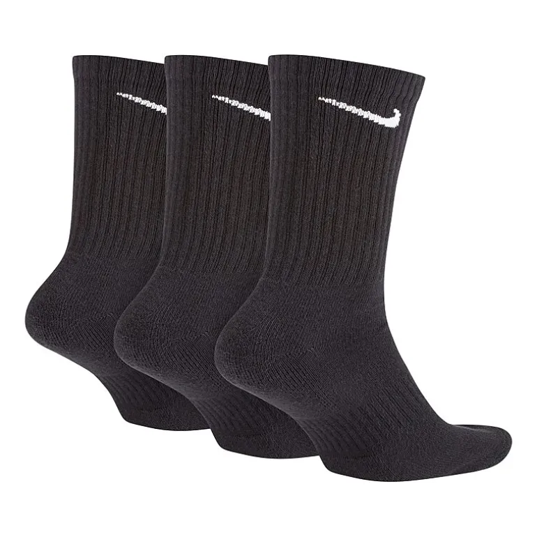 Nike Everyday Cushioned Unisex Adult 3 Pair Crew Socks