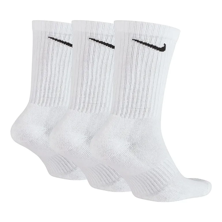 Nike Everyday Cushioned Unisex Adult 3 Pair Crew Socks